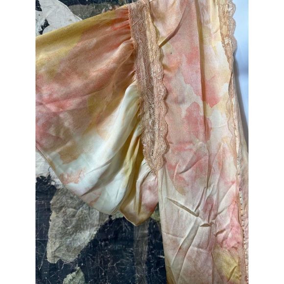 New Free People Moonbeams Washed Robe Size Large - Picture 6 of 9